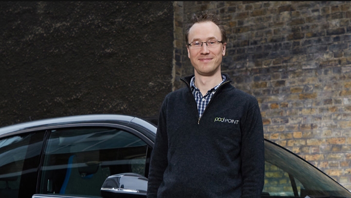 Pictured: Pod Point’s founder and chief executive Erik Fairbairn